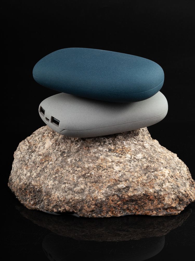 Внешний аккумулятор Pebble 7800 мАч, серо-синий-6