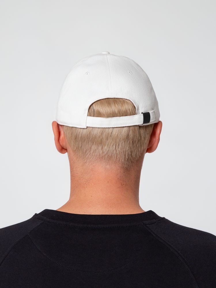 Бейсболка Hillside, белая-3