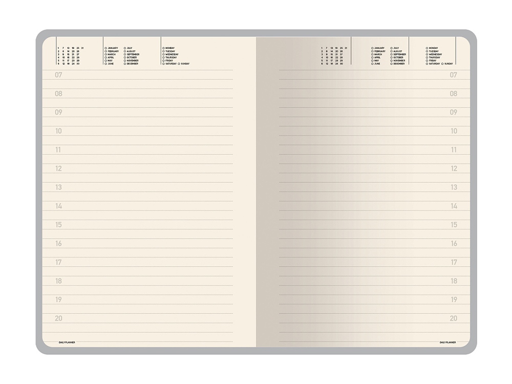 Ежедневник недатированный А5 Vincent new, черный-2