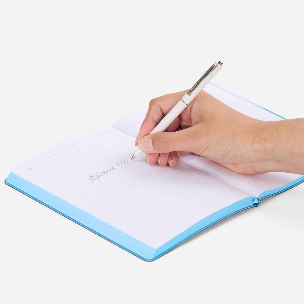 Ручка шариковая Senator Point, ver.2, белая-2