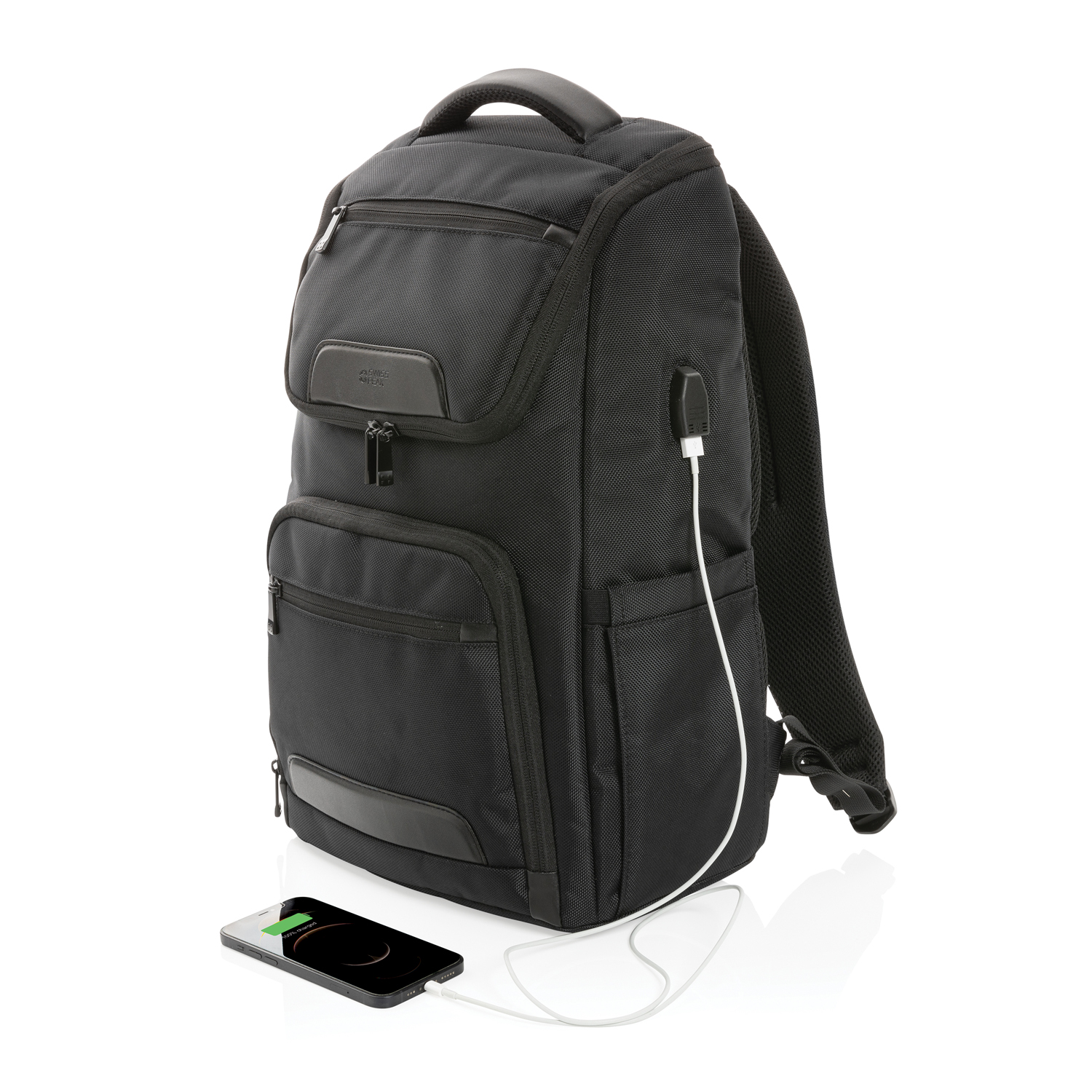Рюкзак Swiss Peak Voyager из RPET AWARE™ для ноутбука 15,6"-10