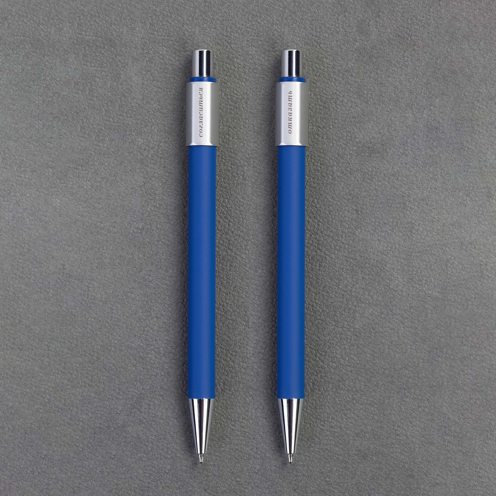 Ручка шариковая "Spin" с 6ти-гранным спиннером, покрытие soft touch-3