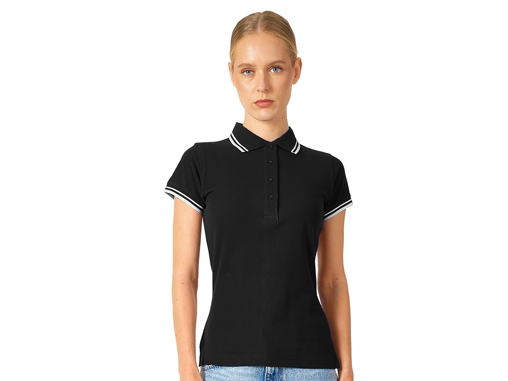 Рубашка поло Erie женская, черный-0