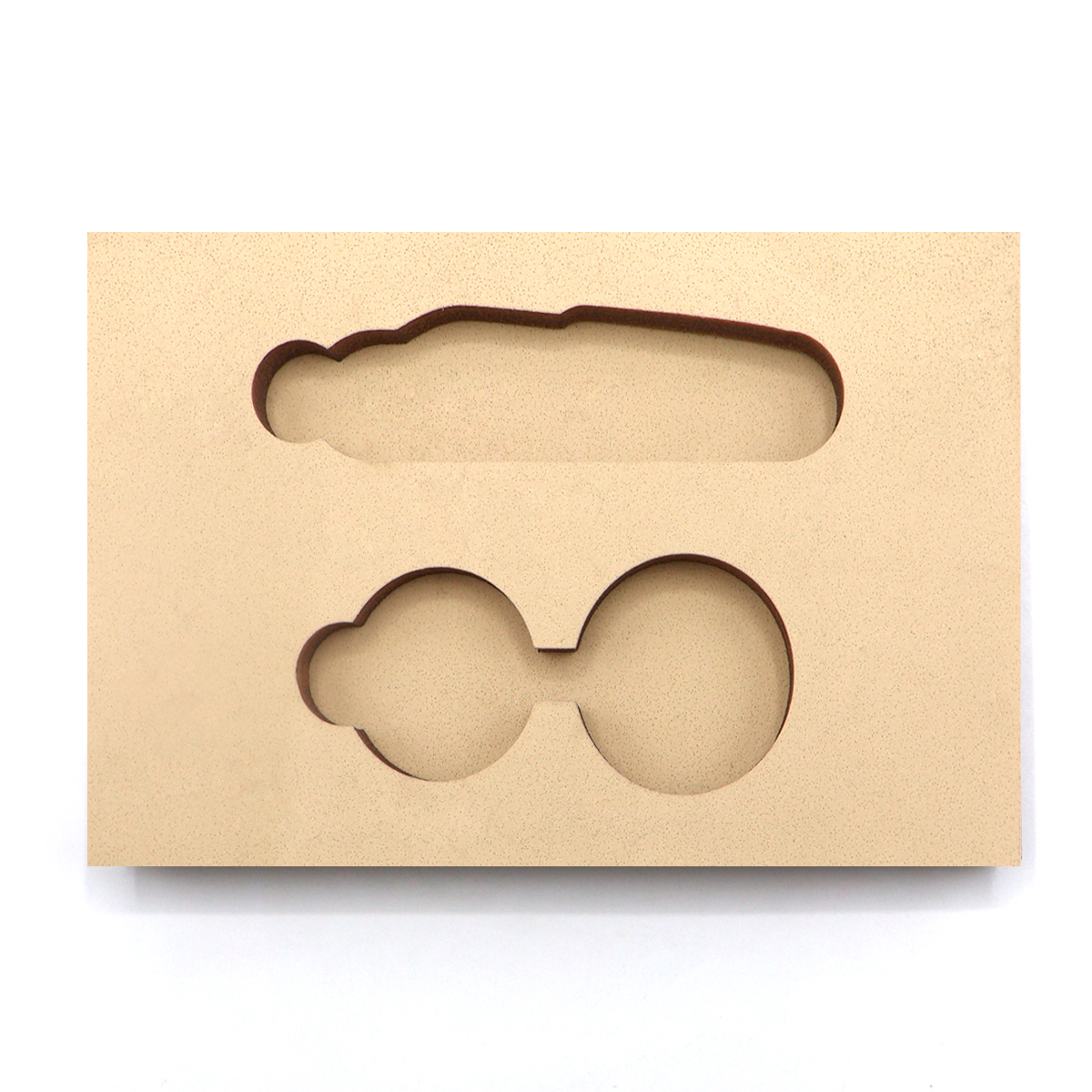 Ложемент ЭВАлюция под заказ 2 слоя (10мм+10мм), Бежевый-0