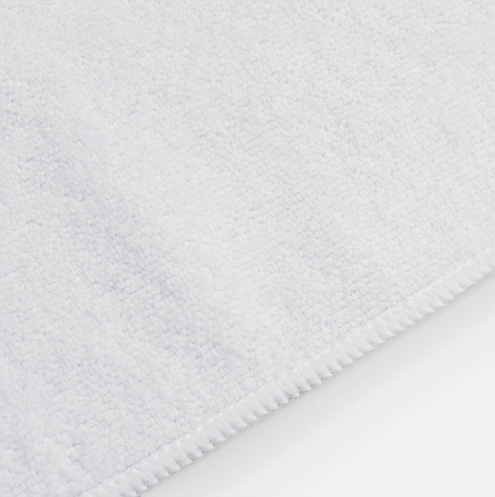 Двустороннее махровое полотенце Nice Print для сублимации, большое, белое-2