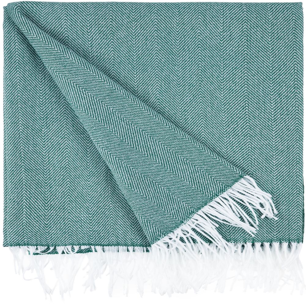 Плед «Гирвас», зеленый-1