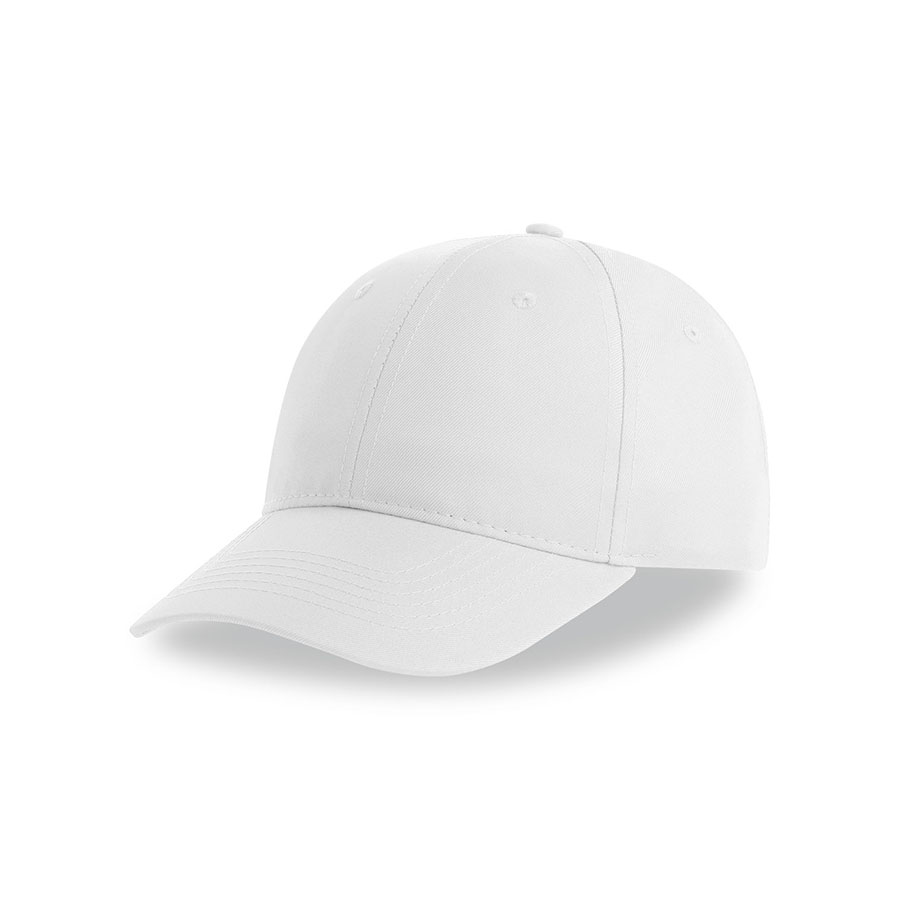 Бейсболка RECY SIX, 6 клиньев, застежка на липучке, белый-0