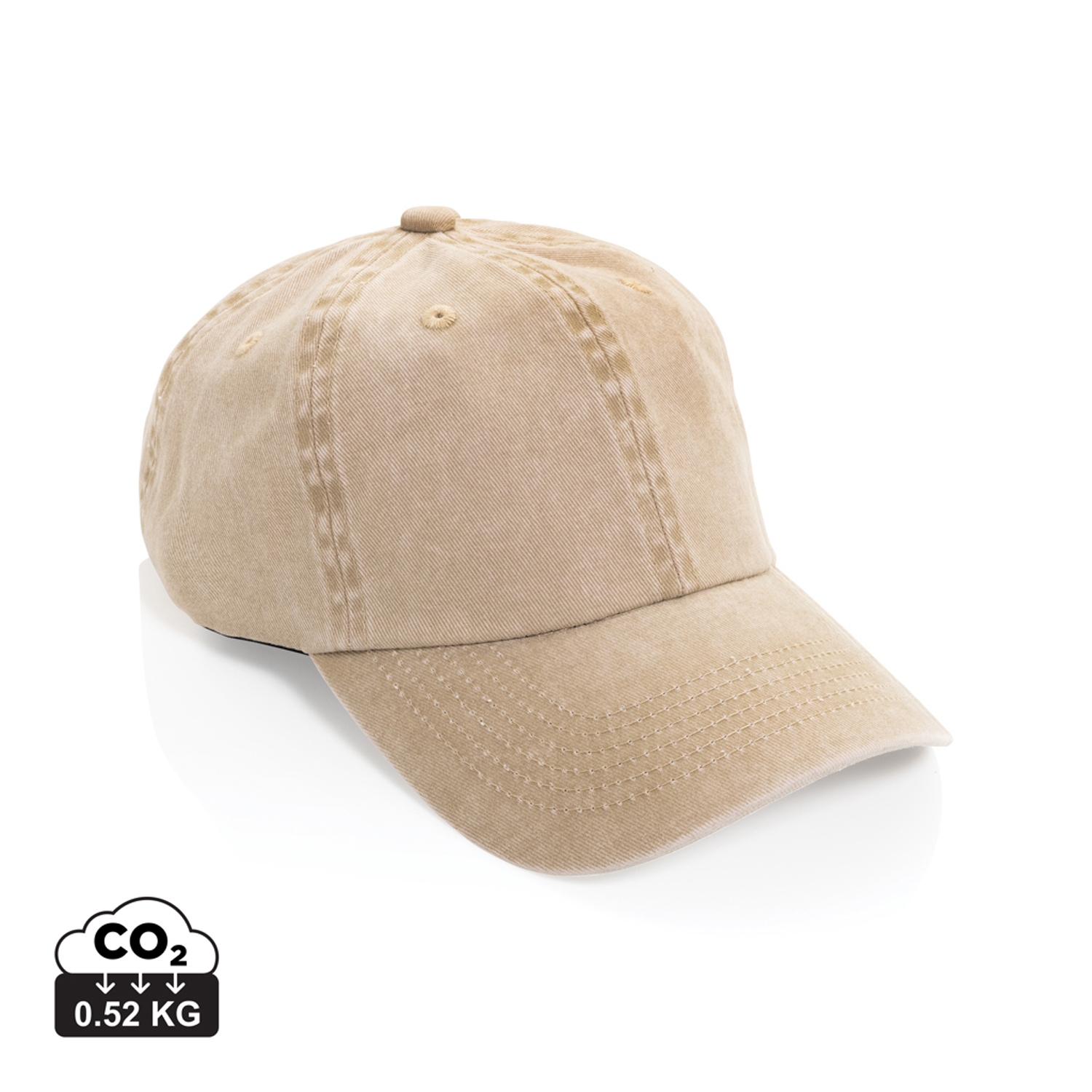 Бейсболка BEAU AWARE™ из хлопковой саржи, 6 клиньев, 270 г/м²-8