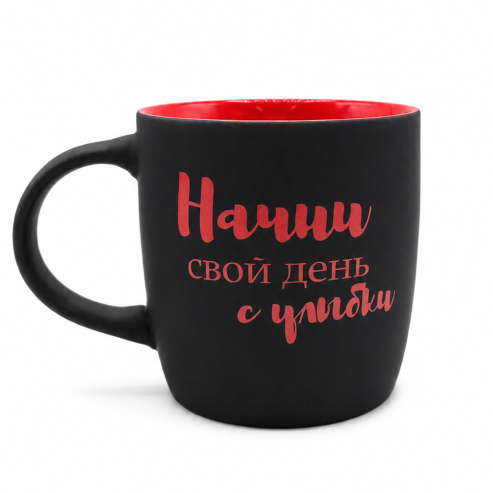 Кружка Spring, Черно-красный-1