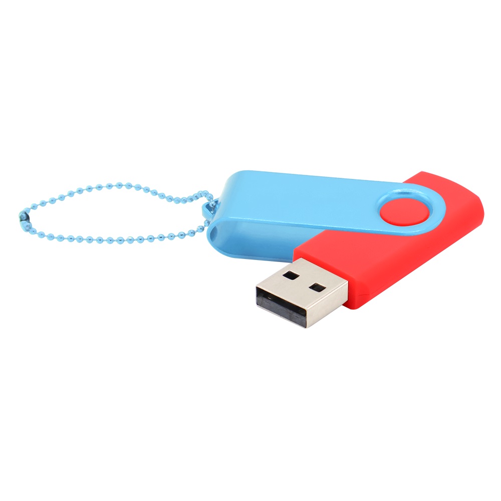 Флешка Designer To Go 2.0 USB 16Gb, Красный/Голубой-0