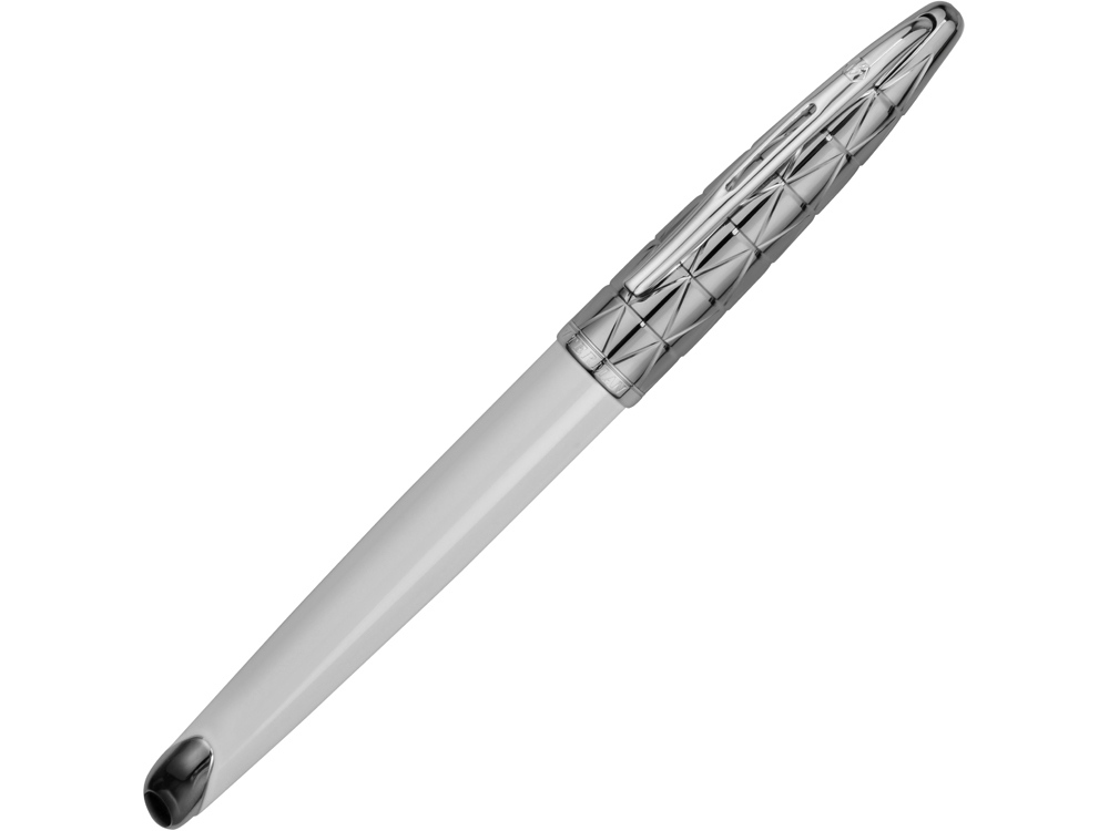 Ручка-роллер Waterman Carene, цвет: Contemporary white ST, стержень: Fblck-0