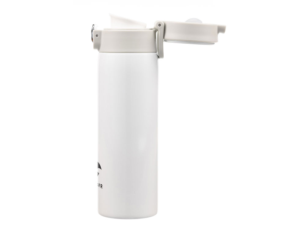 Термокружка Stinger, 0,42 л, сталь/пластик/силикон, белый, 6,5 x 7,5 x 21,9 см-6