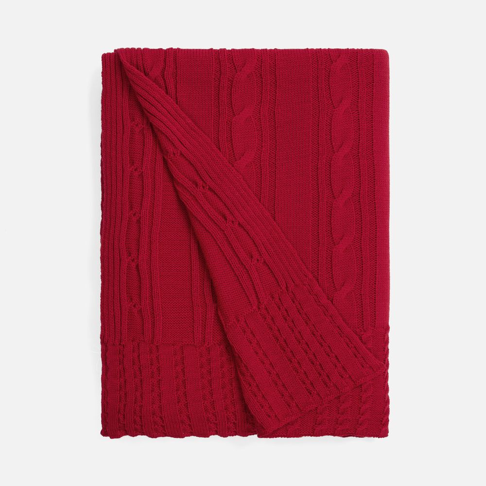 Плед Remitti, красный-0