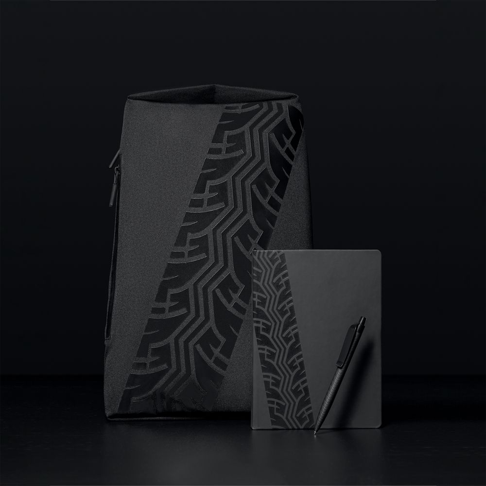 Ручка шариковая Prodir QS03 PRP Tyre Soft Touch, черная-2