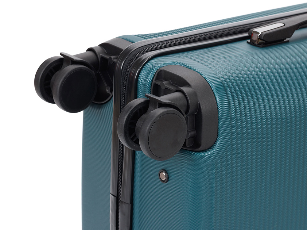 Чемодан TORBER Onego, зелёный, ABS-пластик, 59,5 х 39,5 х 24 см, 46 л-10