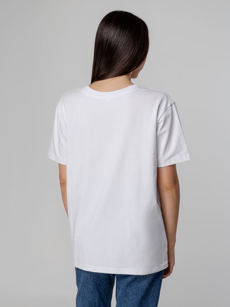 Футболка унисекс Tervu, белая-4