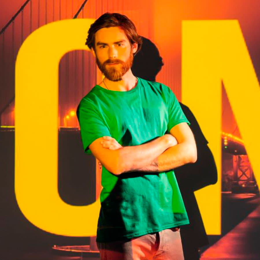 Футболка мужская ICONIC 150, черный-5