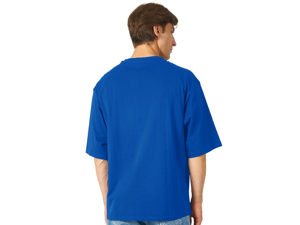 Футболка Berlin к/р оверсайз, 100% хлопок, 180гр, классический синий-4