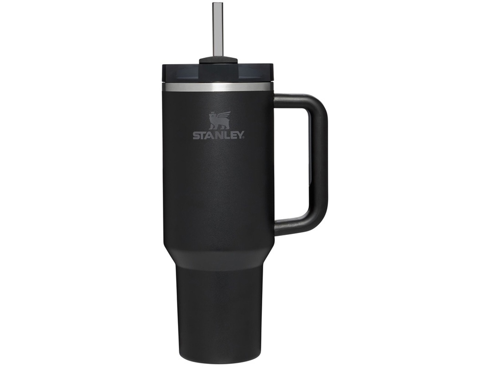 Stanley Quencher H2.0 термокружка 1200 мл - сплошной черный-0
