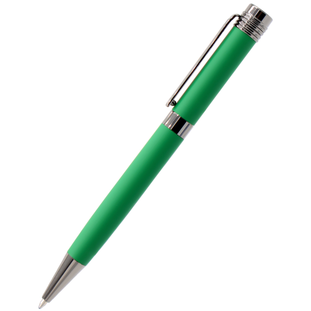 Ручка металлическая Senator, Темно-зеленый-1