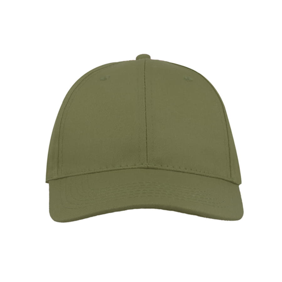 Бейсболка START SIX, 6 клиньев, застежка на липучке, оливковый-4