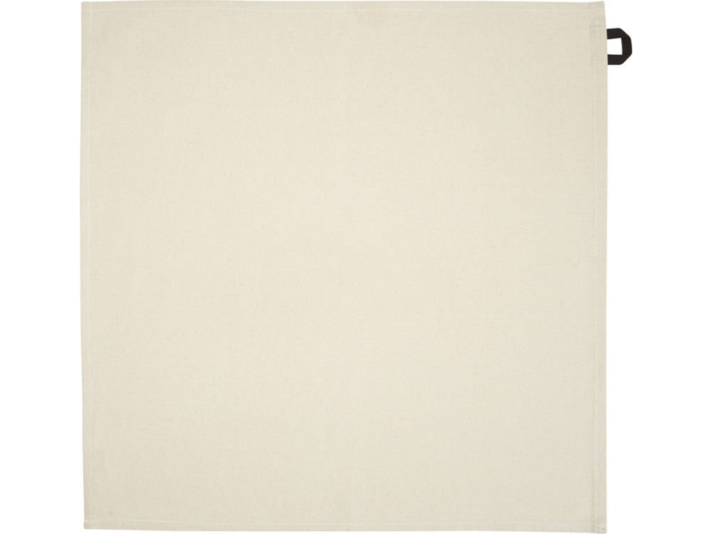 Alora кухонное полотенце из переработанного хлопка плотностью 200 г/м² - сплошной черный-1