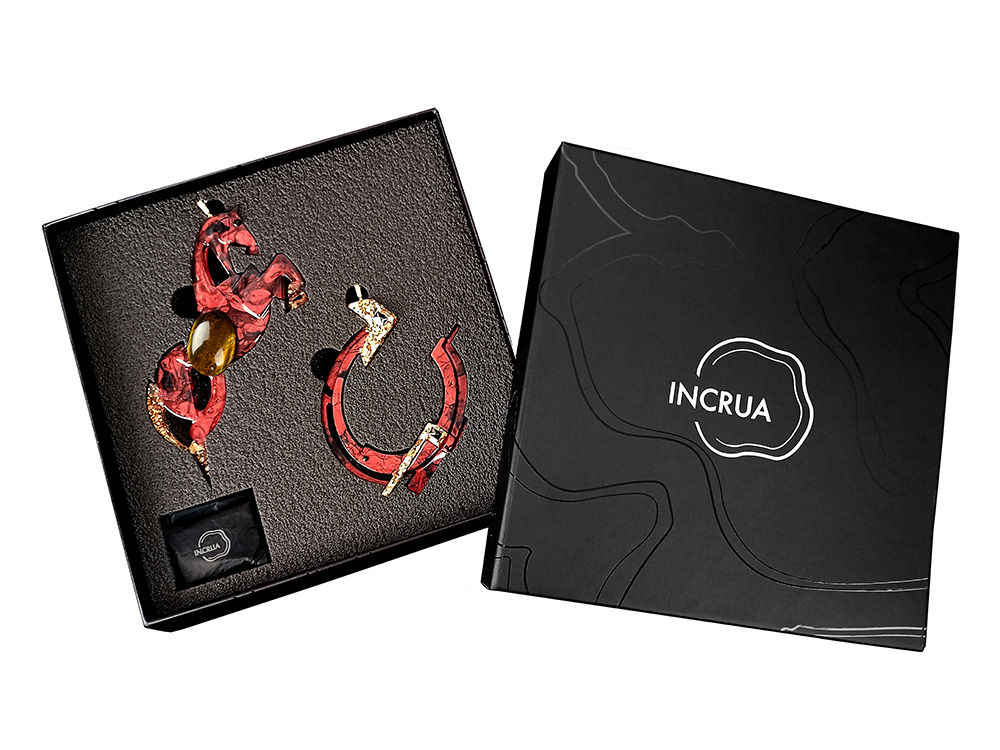 Елочные игрушки (Лошадь+Подкова).Символы года Гранат-2