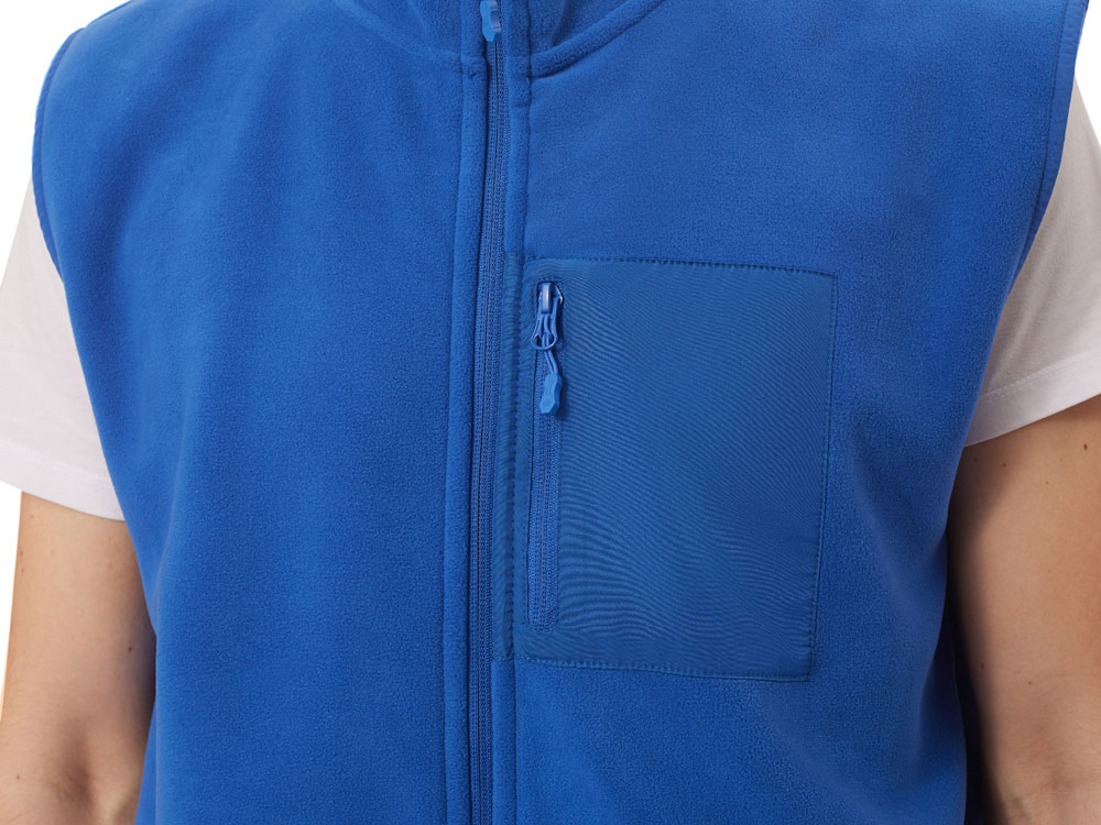 Жилет флисовый Trondheim унисекс, синий классический-8