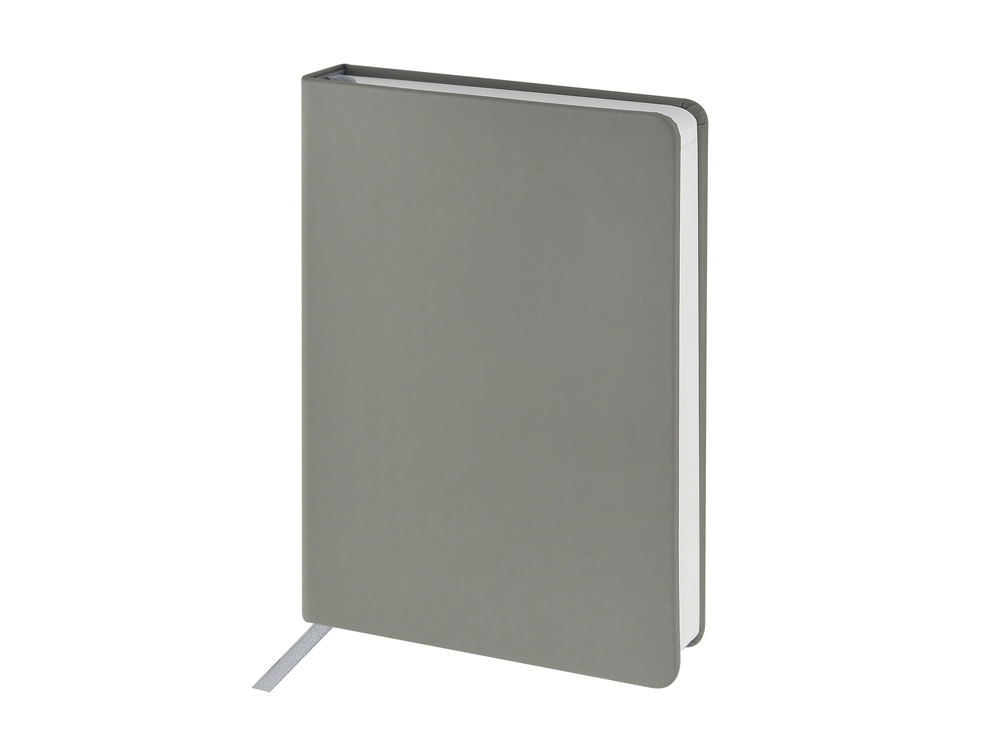 Ежедневник с каменной бумагой недатированный А5 Carrara, серый-2