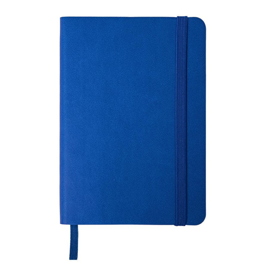 Блокнот SHADY JUNIOR с элементами планирования,  А6, синий, кремовый блок в клетку, синий-1