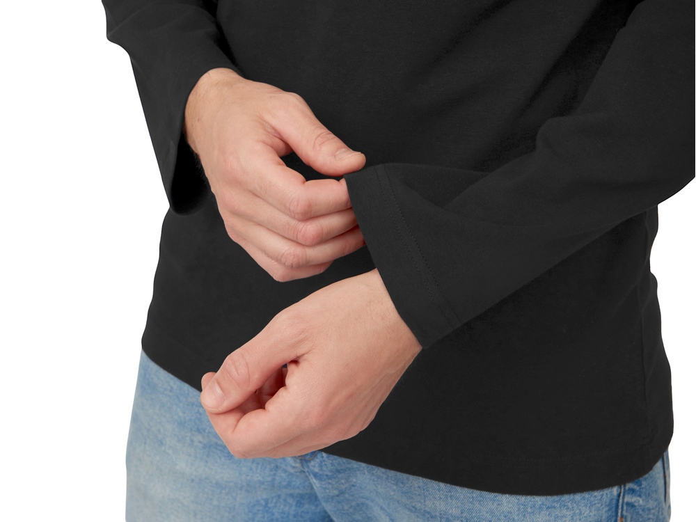 Лонгслив HD Fit мужской,черный-4