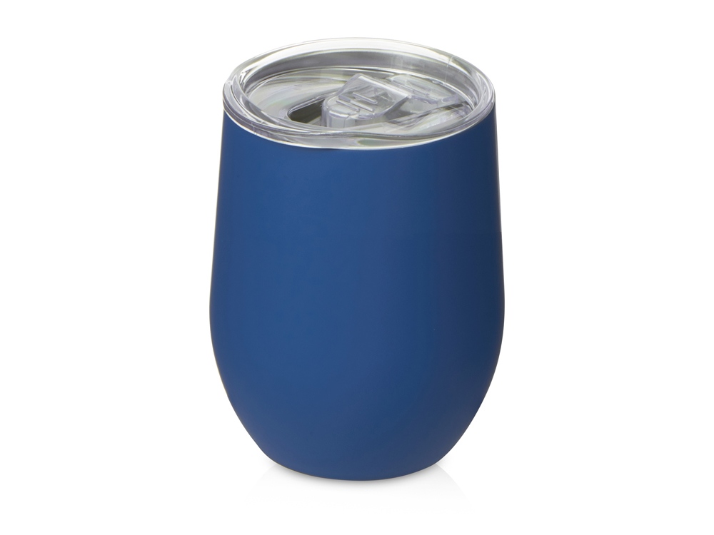 Термокружка Vacuum mug C1, soft touch, 370мл, синий-0