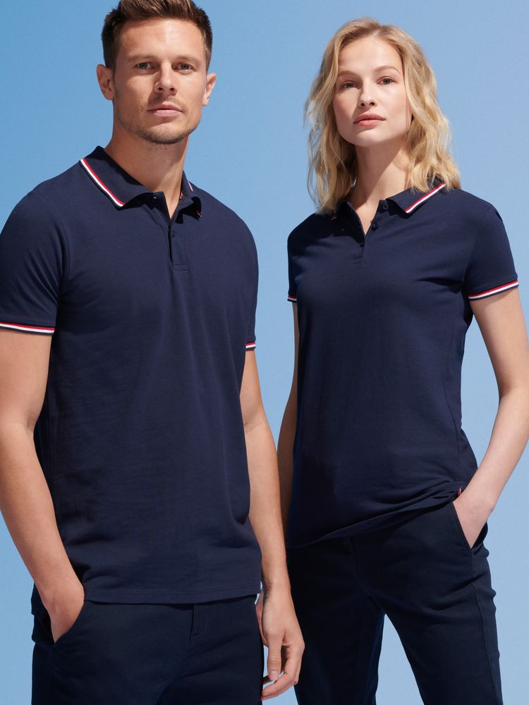 Рубашка поло мужская Prestige Men, белая-3