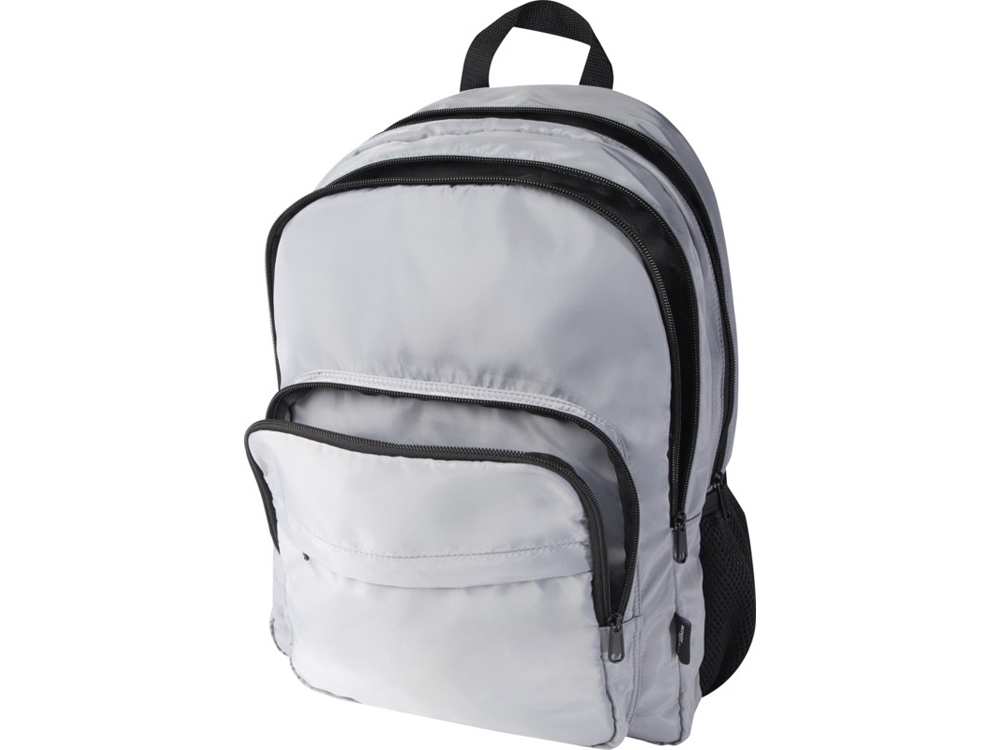 Рюкзак для ноутбука Trend Plus 15GRS из переработанного материала объемом 20 литров, серый-4
