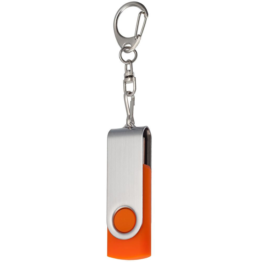 Флешка Twist, оранжевая, 16 Гб-1