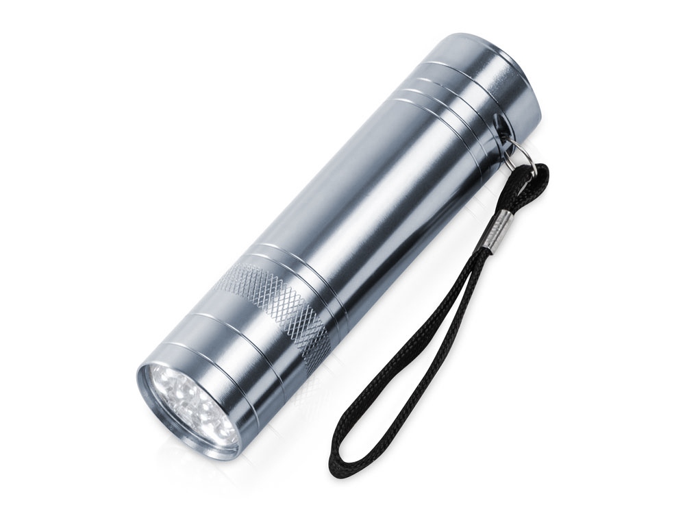 Фонарь с открывалкой Yok, серебристый-0