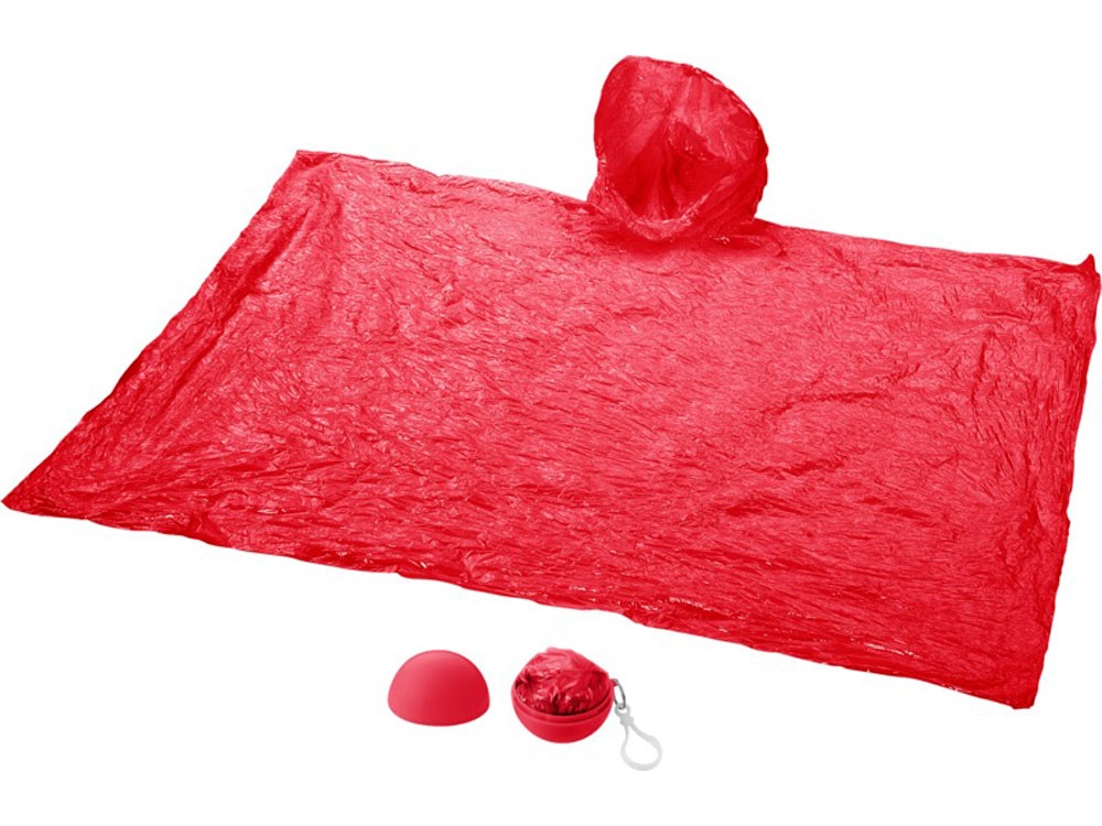 Дождевик Xina, красный-0