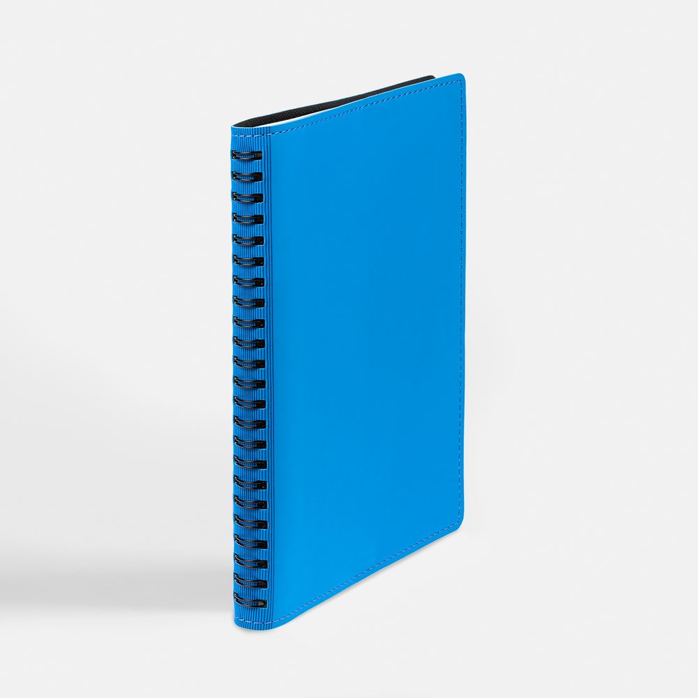 Ежедневник Spring Shall, недатированный, голубой-2