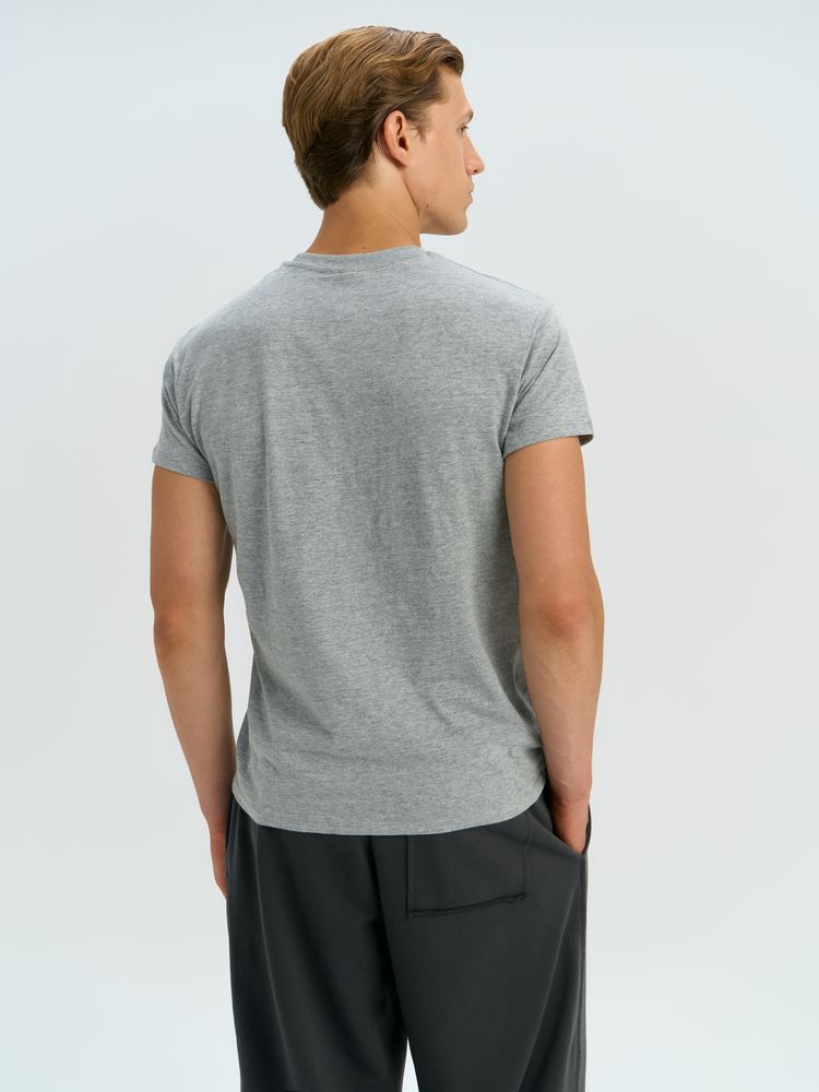 Футболка унисекс Regent 150, темно-серая-7