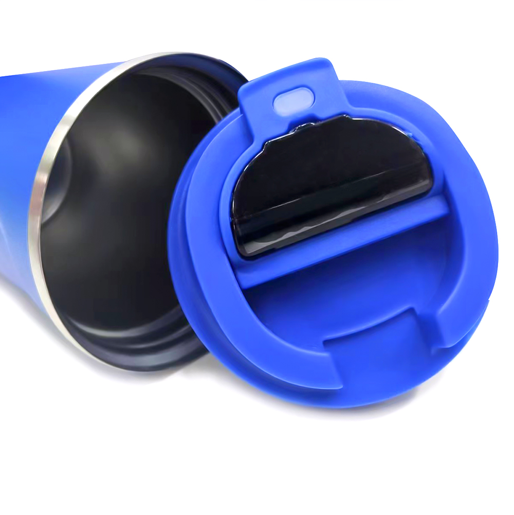 Термокружка Moon с дисплеем, Синий-2