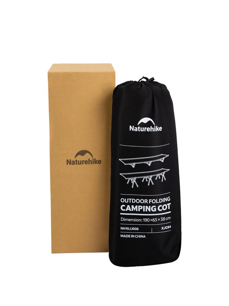 Раскладушка туристическая XJC04, черная-4