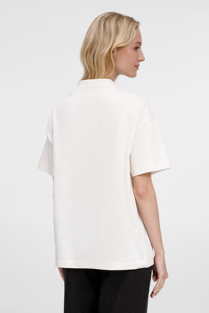 Футболка оверсайз унисекс Sinkopa, молочно-белая-7
