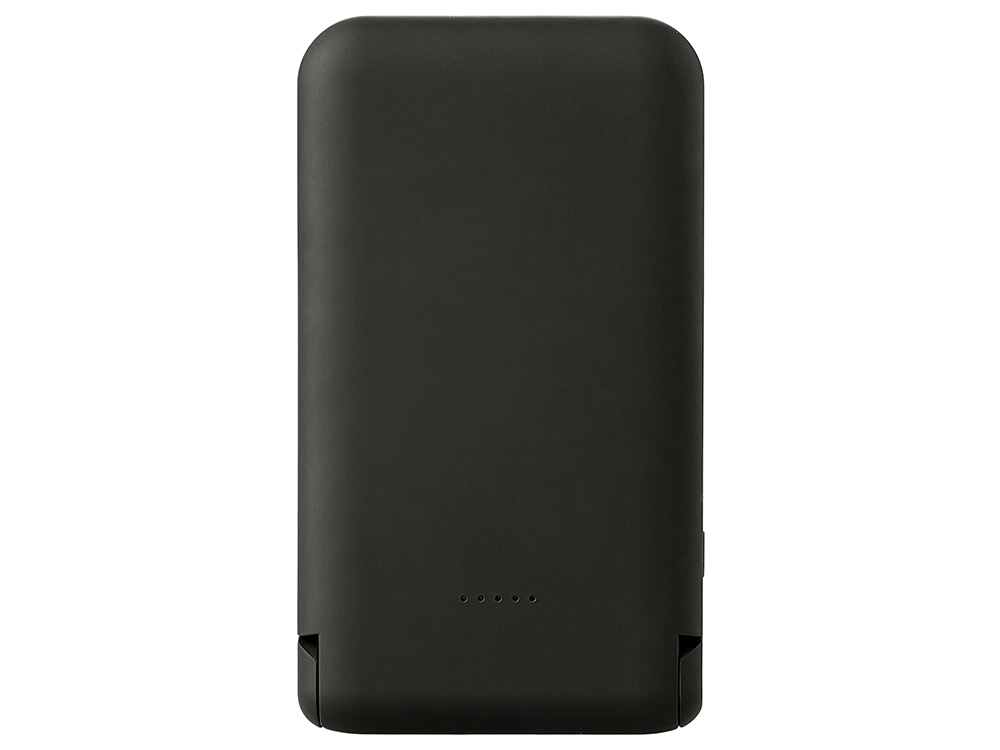 Беспроводной внешний аккумулятор с подсветкой лого и подставкой Magflash, 10000 мАч, 15 Вт, черный-4