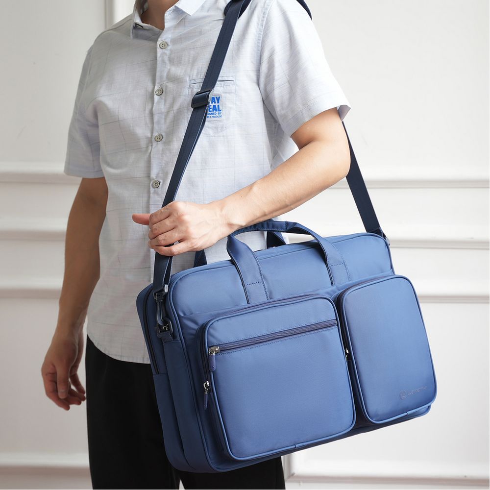 Сумка для ноутбука L267, синяя-5