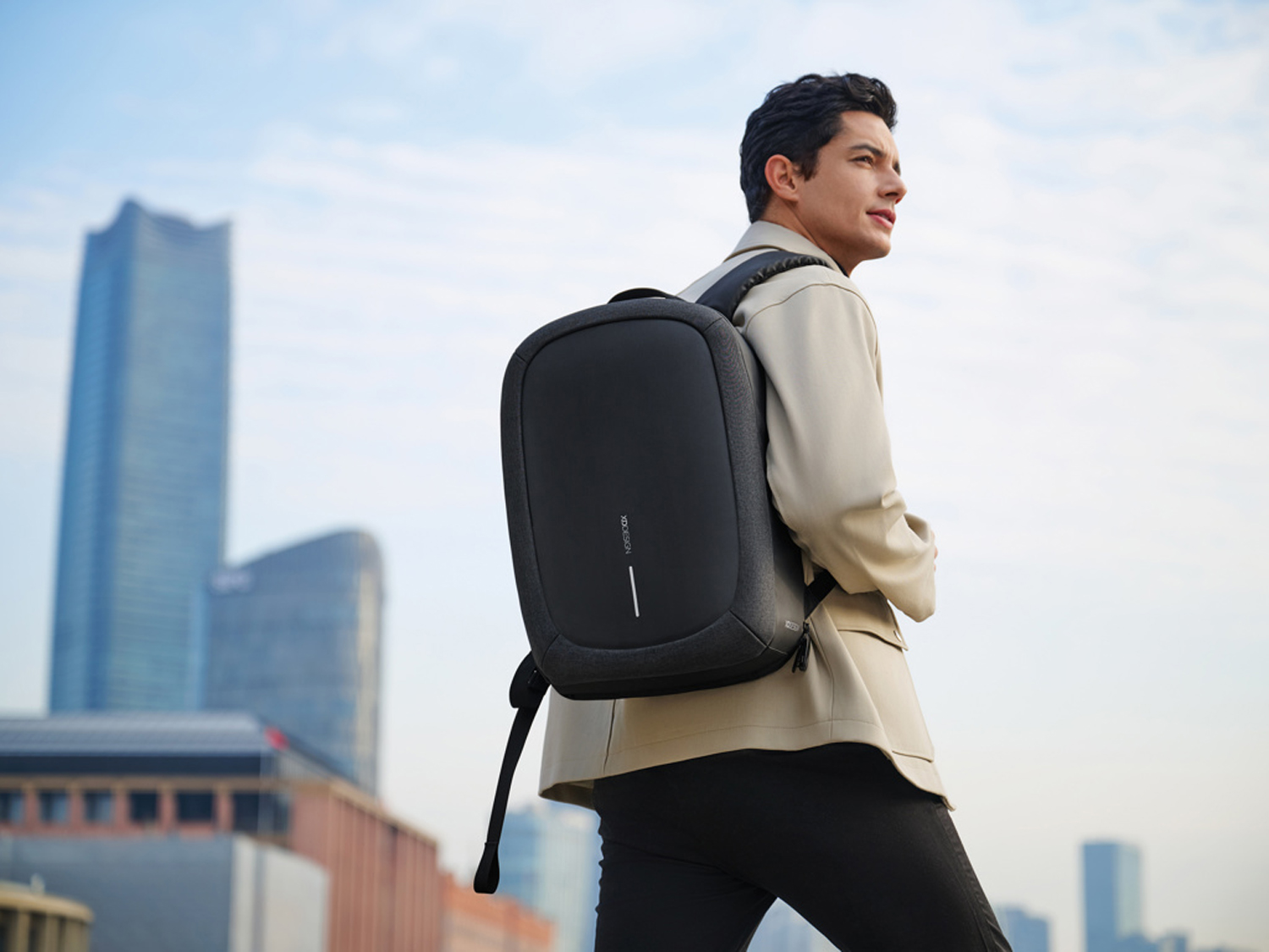 Антикражный рюкзак Bobby Edge из rPET AWARE™, 16’’-3