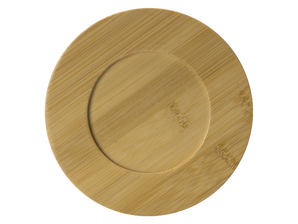 Набор чашка с бамбуковым блюдцем Sheffield, черный-4