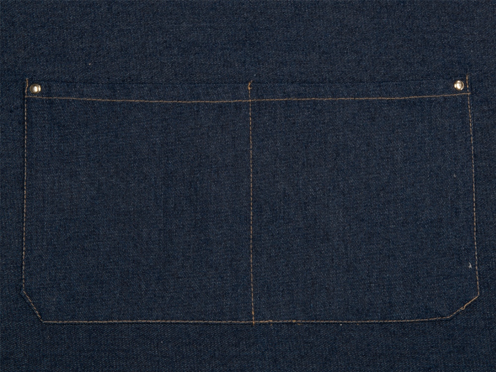 Джинсовый фартук с карманами Fry, синий-5