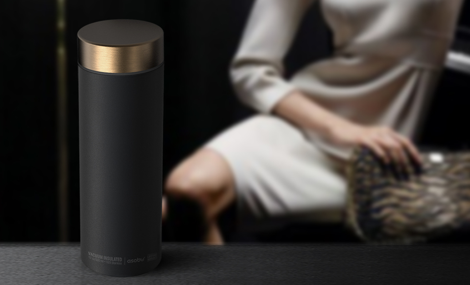 Термос LE BATON, 500 мл, черный/золото-2