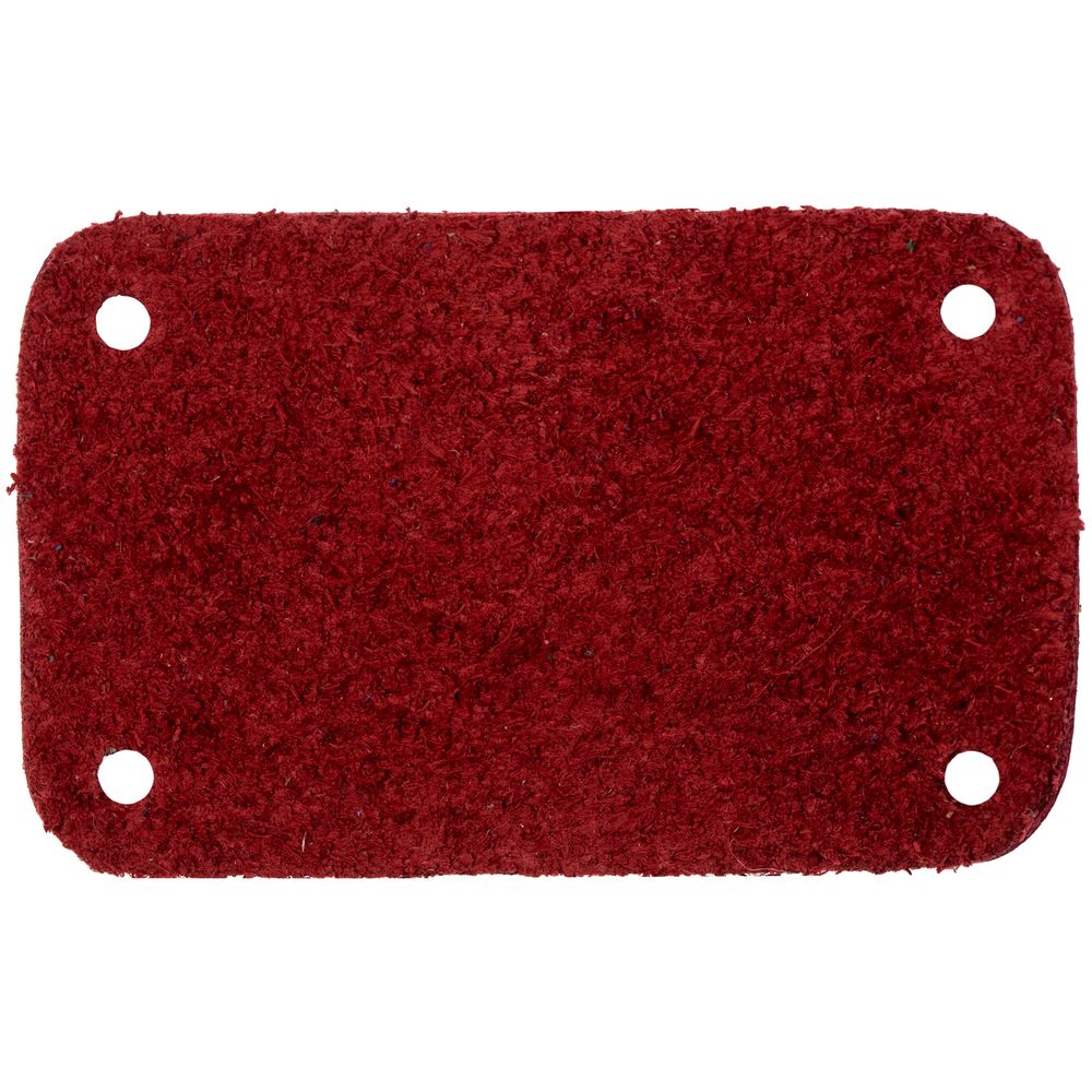 Лейбл кожаный Beta, S, красный-2