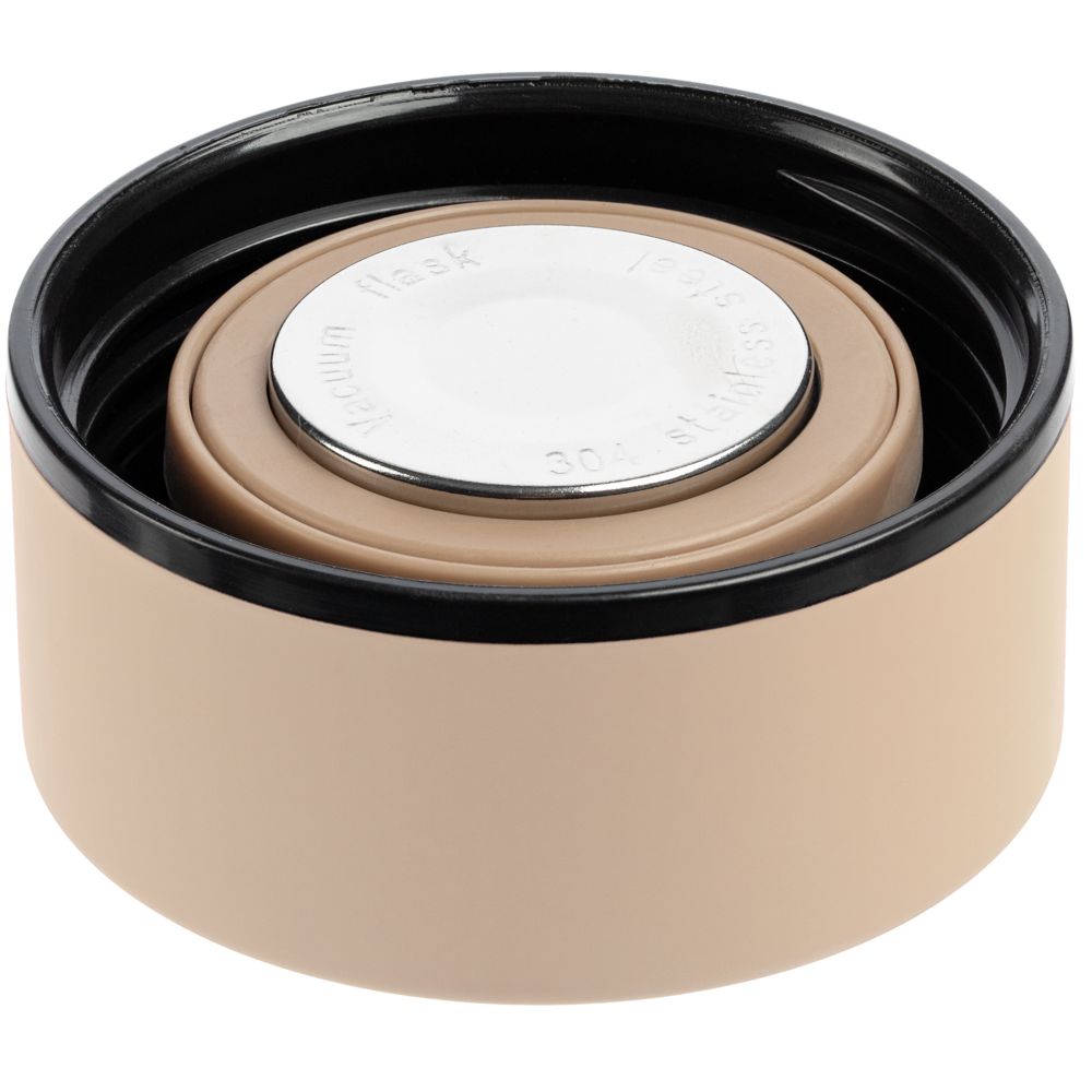 Термос с ситечком Percola, бежевый-2